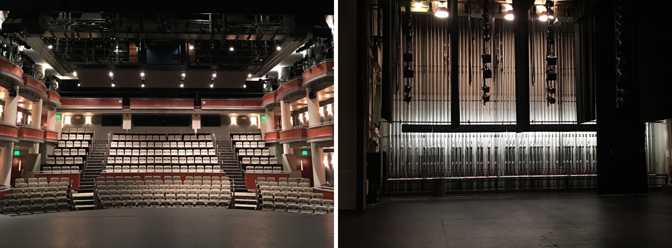 belk theatre stage views