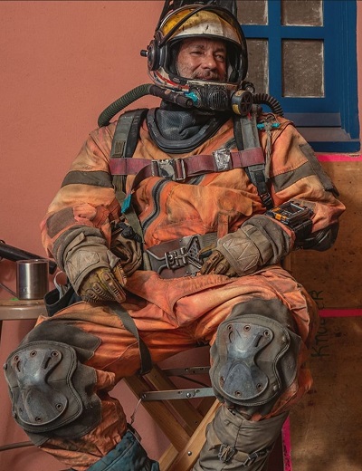 Tom Hanks in astronaut costume