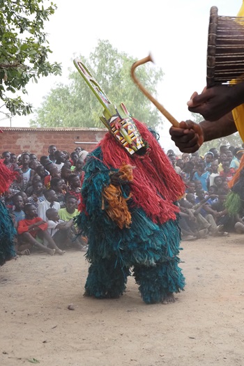 masquerade in Burkina aso